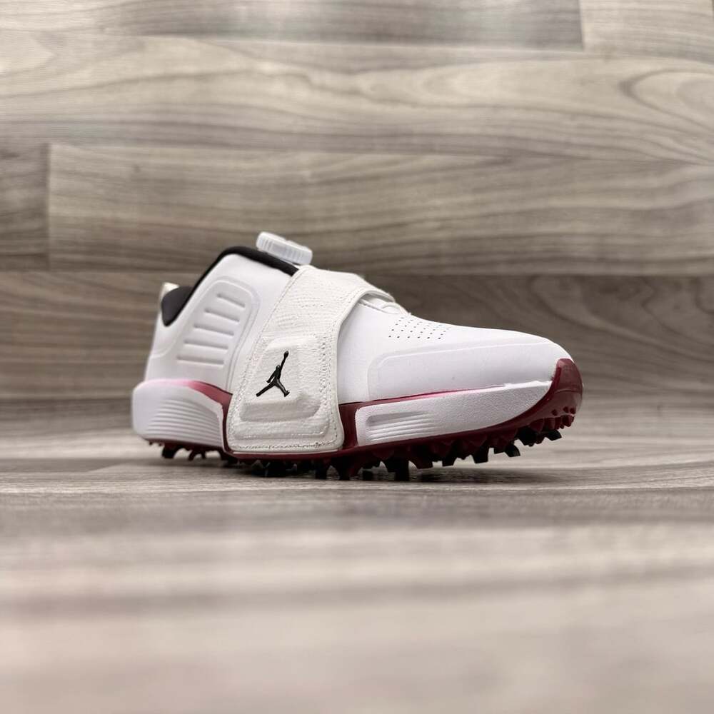 Nike Air Jordan Rev Golf Shoes White Team Red Black FV6338-104
